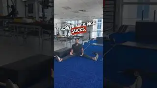 Try this to get rid of lower back pain! #relief #backpain #rehab