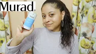 TRYING MURAD CLARIFYING OIL FREE WATER GEL / REVIEW / Trina Beauty