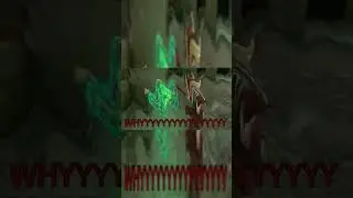 Link watches as Kohga has a baby rage....