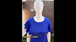 Feeding kurti || limited stock #feeding kurti #viralshorts #onlineboutique #georgettekurti #designer