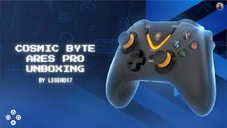 Cosmic Byte Ares Pro Controller Unboxing | Gaming Test Soon!