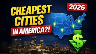 Топ-5 самых дешевых городов для жизни в США в 2026 году (низкая стоимость, высокое качество жизни!)