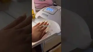 Мои рождественские ногти🎄⭐️✨ | Гелевое покрытие ногтей дома💌