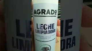 LECHE LIMPIADORA - AGRADO #cleansing #milk #LECHE #agrado #limpiadora #latest