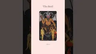 The Devil | Rider Waite Smith Tarot Deck | Symbolism