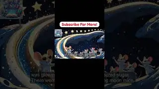 Whiskers and the Moonlight Adventure 🌙 | Cat Bedtime Story for Kids | No Eyes Cartoon Story