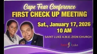 Cape Fear Conference Check-up Meeting at Saint Luke in Wilmington, NC