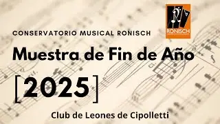 Emilia Rom&aacute;n 🎹 | Muestra de Fin de A&ntilde;o 2025 - Conservatorio Musical R&ouml;nisch