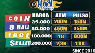 JUAL COIN 8 BALL POOL MURAH - 100% AMAN