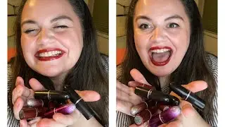 30 Day Lippie Challenge (Day 29) MAC Lipsticks That I Love: Creamsheen, Satin, Lustre, Amplified
