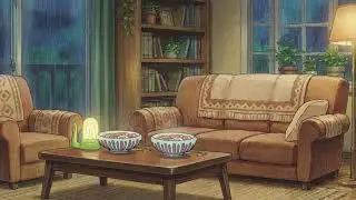 Rainstorm in Ponyo's House (Studio Ghibli ASMR Ambience)