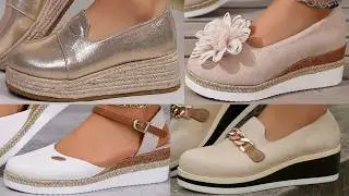 2026 TOP COMFORTABLE DAILY WEAR STYLISH SHOES FOR WOMEN LATEST SLIP ON APPEALING FOOTWEAR COLLECTION