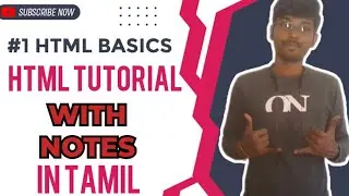 HTML Tutorial For Beginners with Source Code in Tamil | h tag, p tag, Links, and Image in 10 Minutes