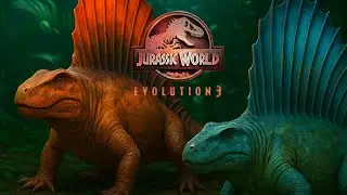 QUEM SOBREVIVE na ILHA DOS DINOSSAUROS? Ecossistema em forma&ccedil;&atilde;o - Jurassic World Evolution 3 - 28