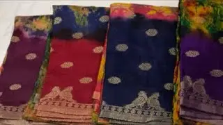 Fancy sarees and yearend sale discount sarees live @ SLC