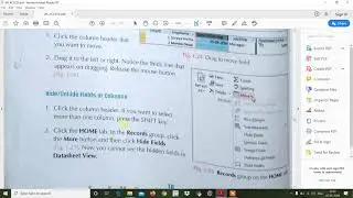 MS Access- Different database operations/CBSE Class 8