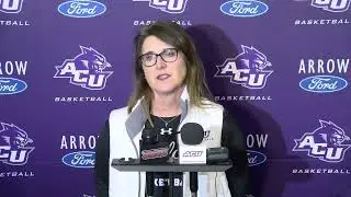 ACU Basketball: Brette Tanner and Julie Goodenough Press Conference | Jan. 12, 2026