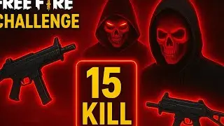 First Gun Random &ndash; Second Gun UMP 🎯 | Red/Neon Criminal Challenge | 15 Kill Booyah  ⁴th video 