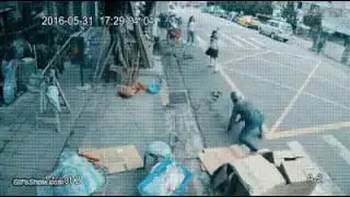Heroes - kung fu women on cctv cam