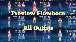 PREVIEW FLOWBORN'S ALL OUTFIT &bull; HONOR OF KINGS