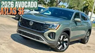 2026 VW Atlas Cross Sport SE w/Technology Gets Avocado Paint And Standard Style