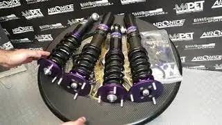 Zawieszenie gwintowane D2 racing do BMW E63 - MAPET-TUNING UNBOXING