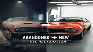FULL ASMR Car Restoration 1971 Plymouth HEMI &rsquo;Cuda From Abandoned to Showroom