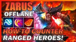 How to COUNTER RANGED HEROES in OFFLANE and come out on top! - Predecessor Zarus Gameplay
