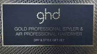 🔇 ghd Air Hairdryer & Gold Professional Styler Gift Set - XMAS 2018