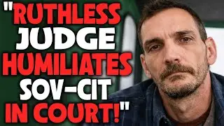 Ruthless Judge SHUTS DOWN Sovereign Citizen INSTANTLY... Wild Courtroom Moment