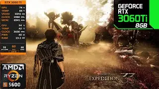 Clair Obscur: Expedition 33 On RTX 3060 Ti + R5 5600 | All Settings | 1080P - 1440P FPS Benchmarks