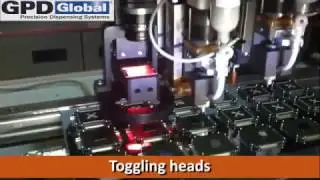 Lid Attach Process- Dispense Thermal Adhesive / KJR 9086 Grease /Precision Auger Pump