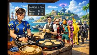 Tortillas para el Fornite, Gameplay