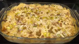 Omm ali/ Umm ali recipe | authentic Egyptian dessert | Arabian Dessert easy and tasty must try 
