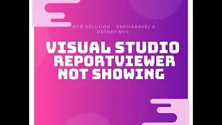 How to Install Report Viewer For Visual Studio