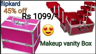 Flipkard Vanity Box Review/Surprise  Bridal Makeup Box/All In One with Asha
