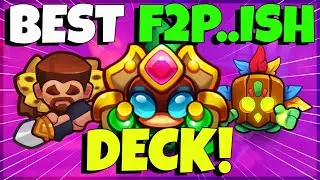 MAX ALCHEMIST IS INSANE! - THE BEST F2P ..ISH DECK! - Rush Royale