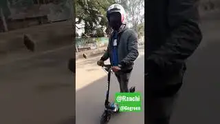 @Ranchi @Gogreen #Soloxplorer #ElectricScooter