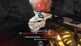 Squad wipe with Sentinel/EVA-8 | Apex Legends #Shorts