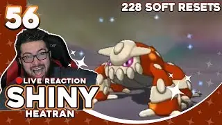 OMG!!! SHINY HEATRAN IN 228 SOFT RESETS!!  | Pok&eacute;mon ORAS Shiny Reaction #56 | CBAD