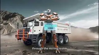 CKMM CKD135E &ldquo;Big White&rdquo; | Pure Electric Mining Dump Truck | Robot Transformation