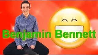 Benjamin Bennett / Sits and smiles