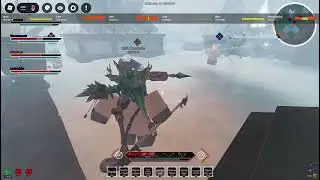 Roblox Absolvement: The Snowy Dungeon. (I almost died)