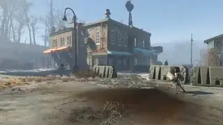 Military Outpost - Egret Tours Marina - Fallout 4 no mods settlement tour
