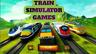 TRAIN SIMULATOR GAMES : TRAIN DRIVING GAMES, ANDROID GAME PLAY