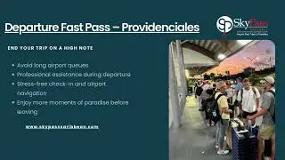 Turks and Caicos Airport Fast Pass by SkyPass Caribbean