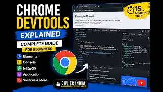 How  To Use Chrome DevTools Tutorial for Beginners | Inspect Element, Console & Network