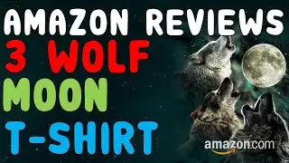 Amazon Reviews:  3 Wolf Moon T-Shirt