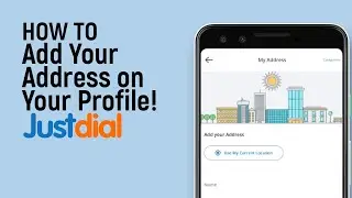 Как добавить свой адрес в профиль на Justdial [просто]