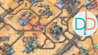 Дополнение Myths & Rails — Уровень 9: Обнаружен червь (5 звёзд) Train Valley 2